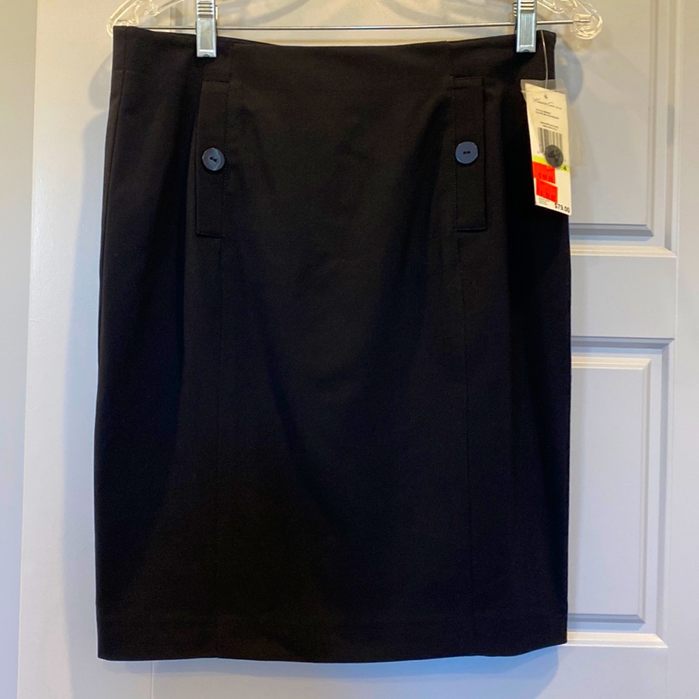 NWT Kenneth Cole black skirt size 4